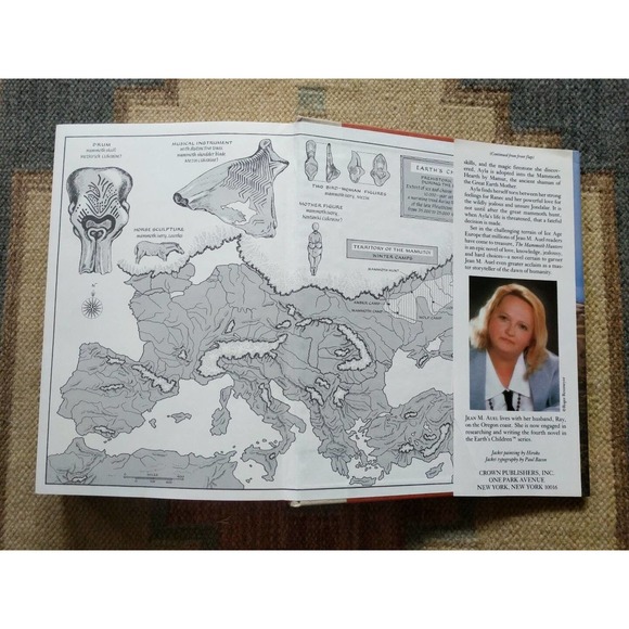 The Mammoth Hunters: Earth's Children Book 3 by Jean M. Auel (1985, HC, 1st Ed.) - Picture 7 of 8
